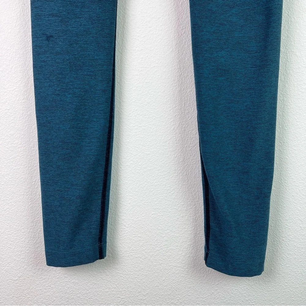 Outdoor Voices 7/8 Colorblock Leggings, (S)Navy Blue Turquoise and Black, - Picture 5 of 10